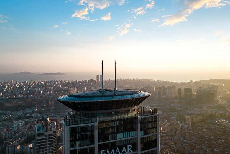 Cima del edificio Emaar
