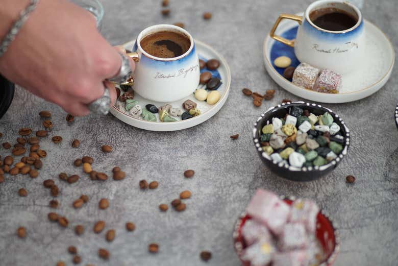 Probaremos un delicioso café turco